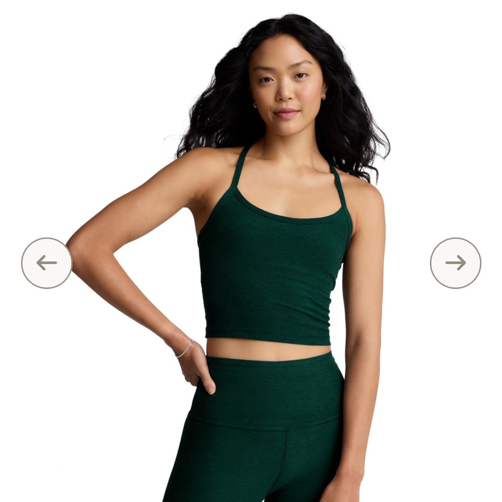 Beyond Yoga Spacedye Slim Racerback Cropped Tank Top